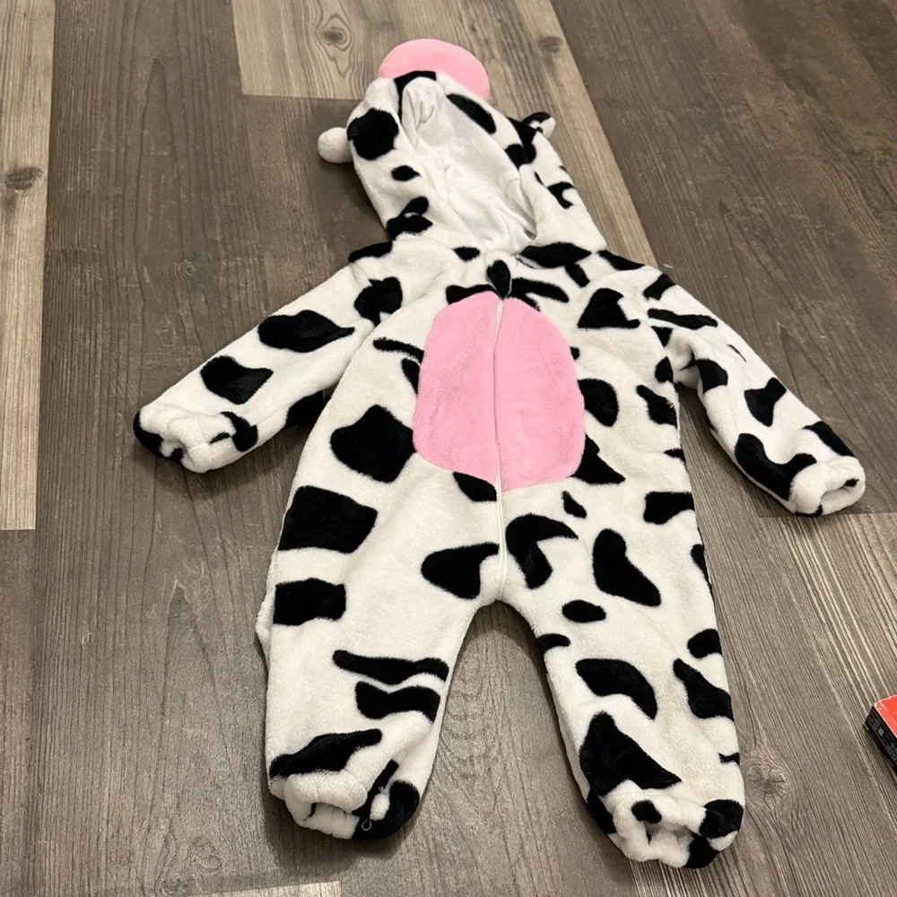 Cow Costume Kids One Piece  Size 2T